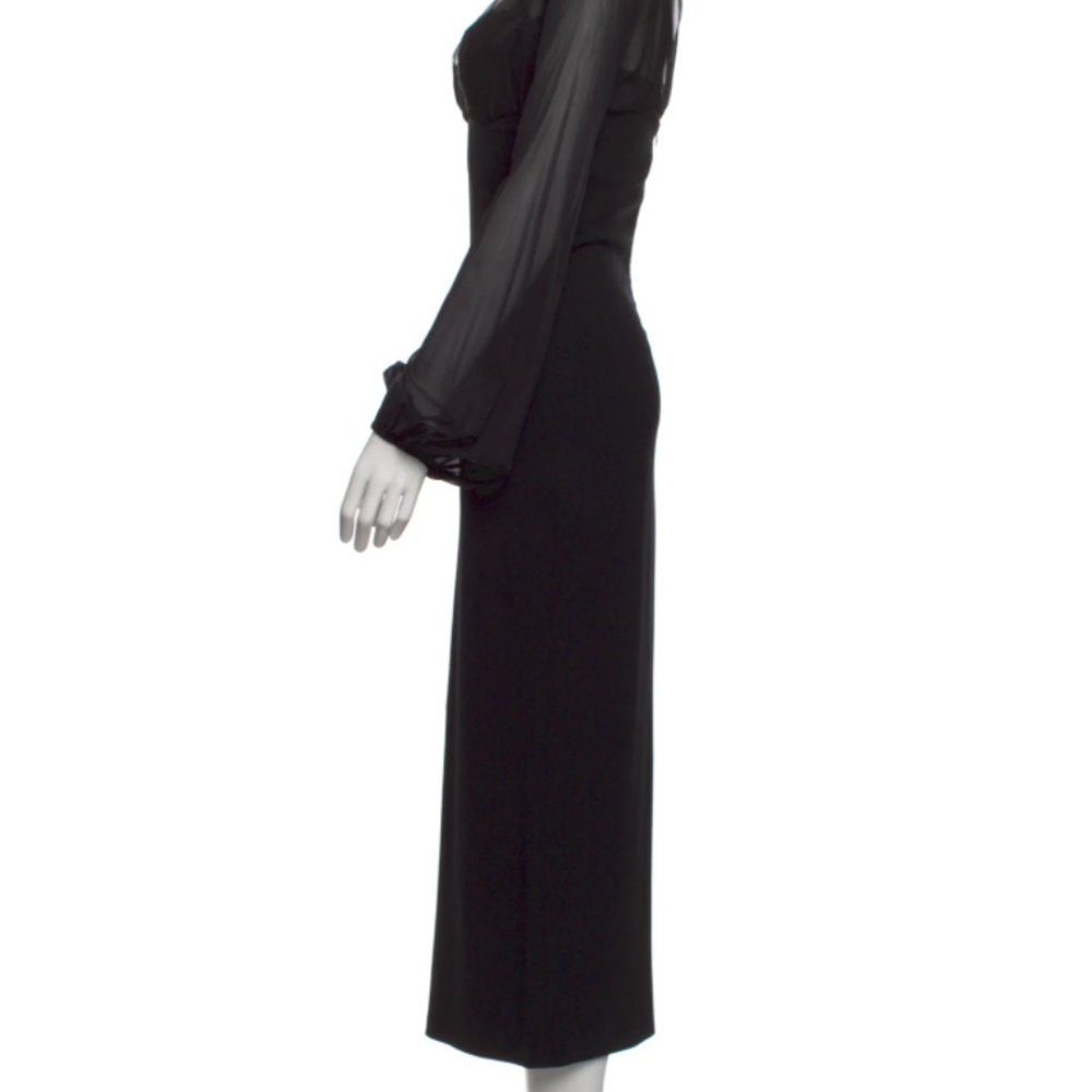 Dolce & Gabbana 2000s Collection Black Evening Gown Size M, 6/8, IT 44 - Picture 2 of 8